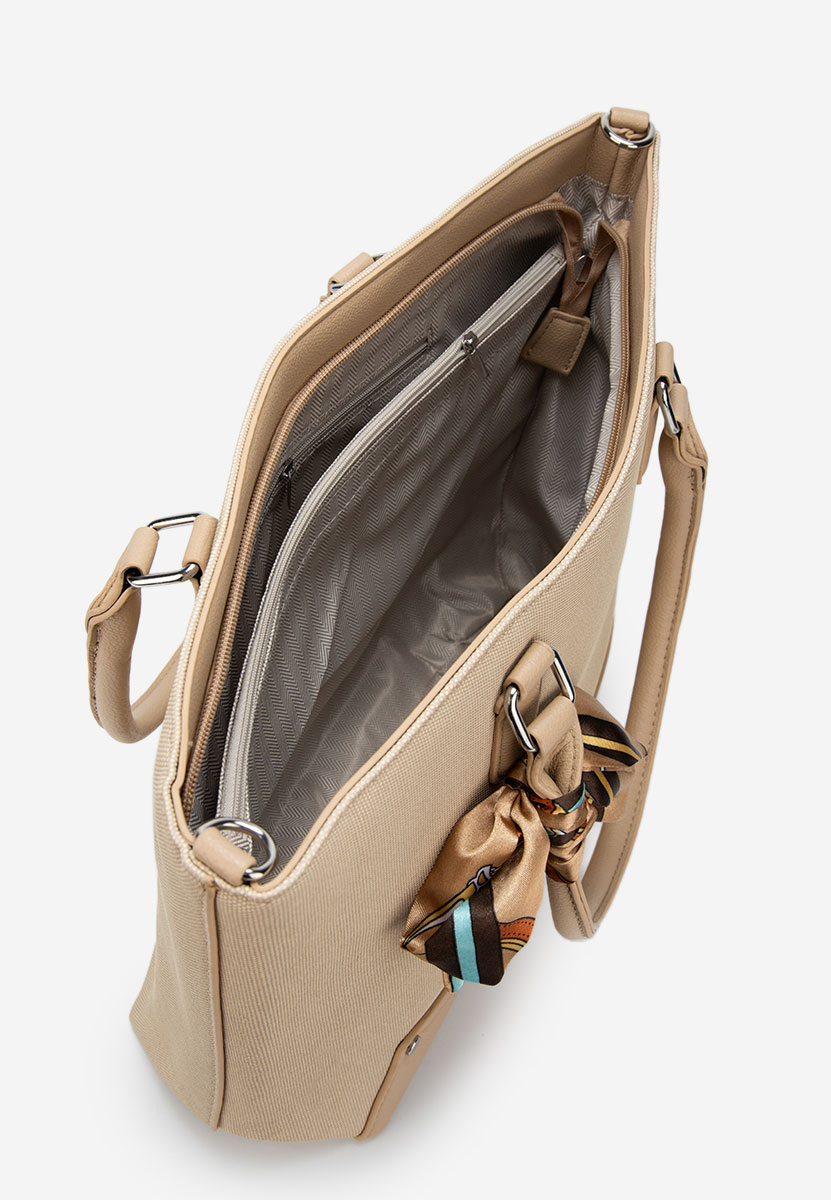 Borsa a mano Flora marrone
