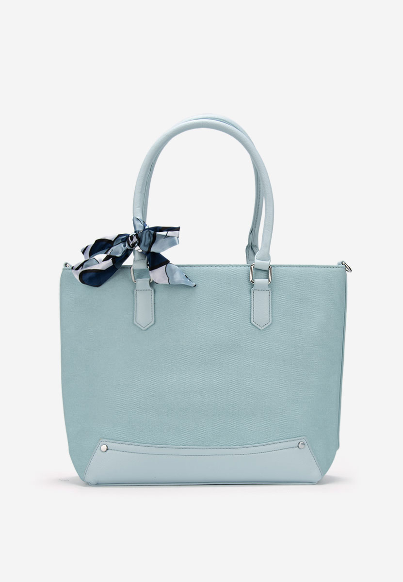 Borsa a mano Flora blu