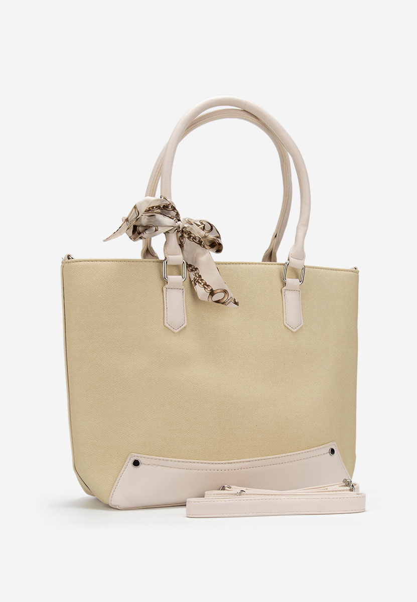 Borsa a mano Flora beige
