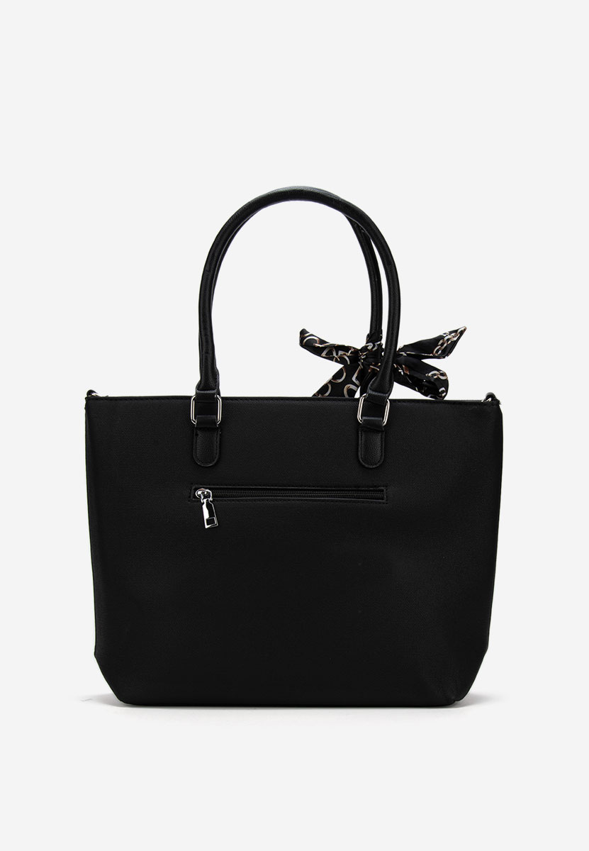 Borsa a mano Flora nera