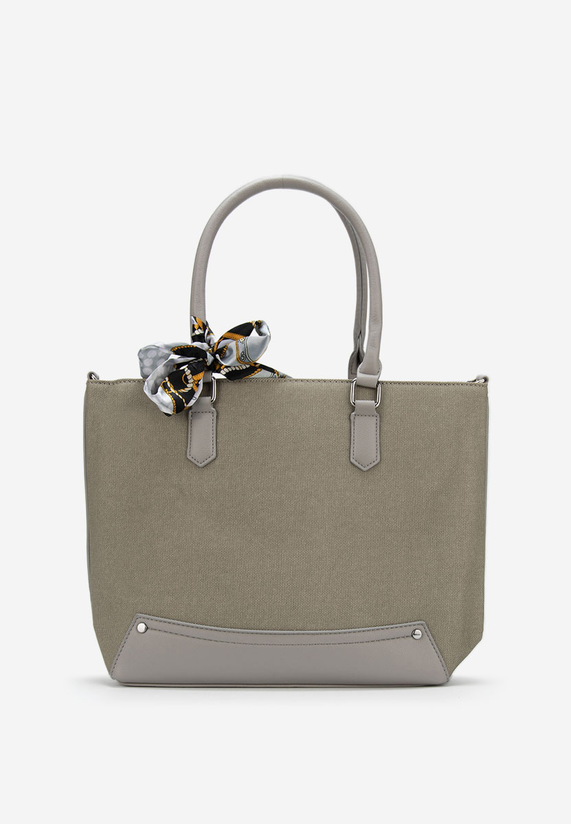 Borsa a mano Flora grigio
