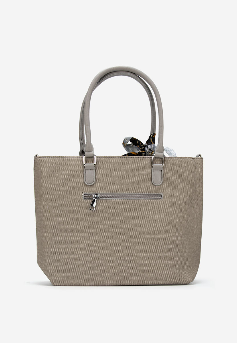 Borsa a mano Flora grigio