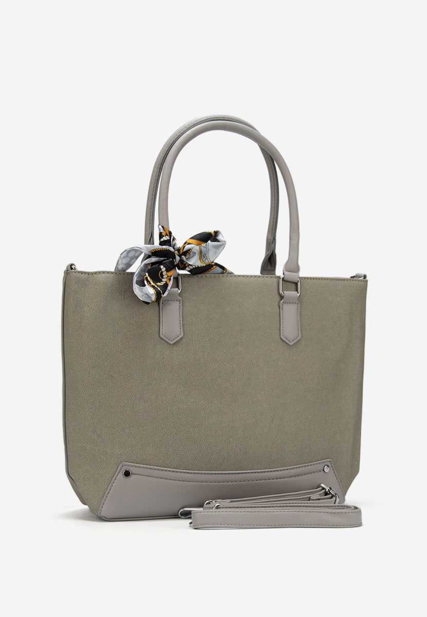 Borsa a mano Flora grigio