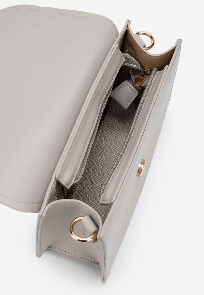 Borsa a spalla Doinea grigio