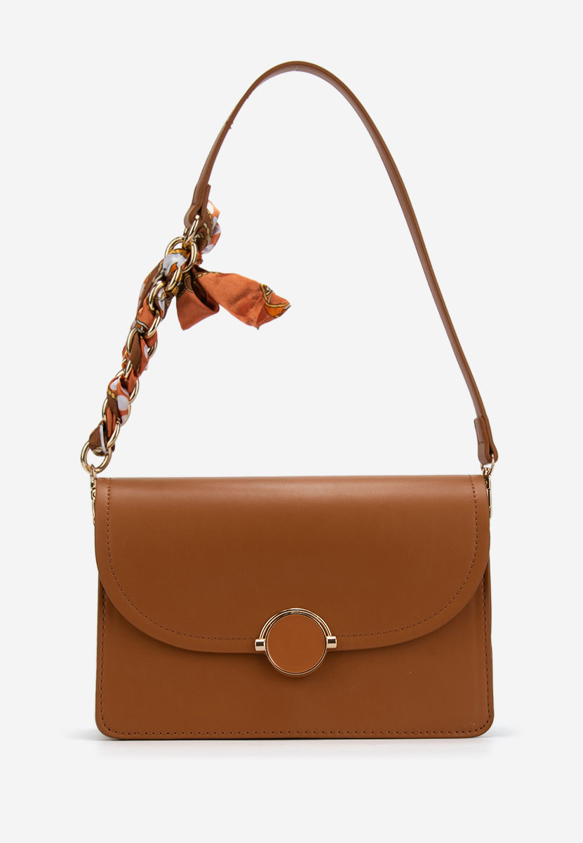 Borsa a spalla Doinea marrone