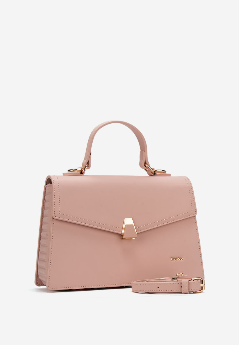 Borsa a mano Malvinia rosa