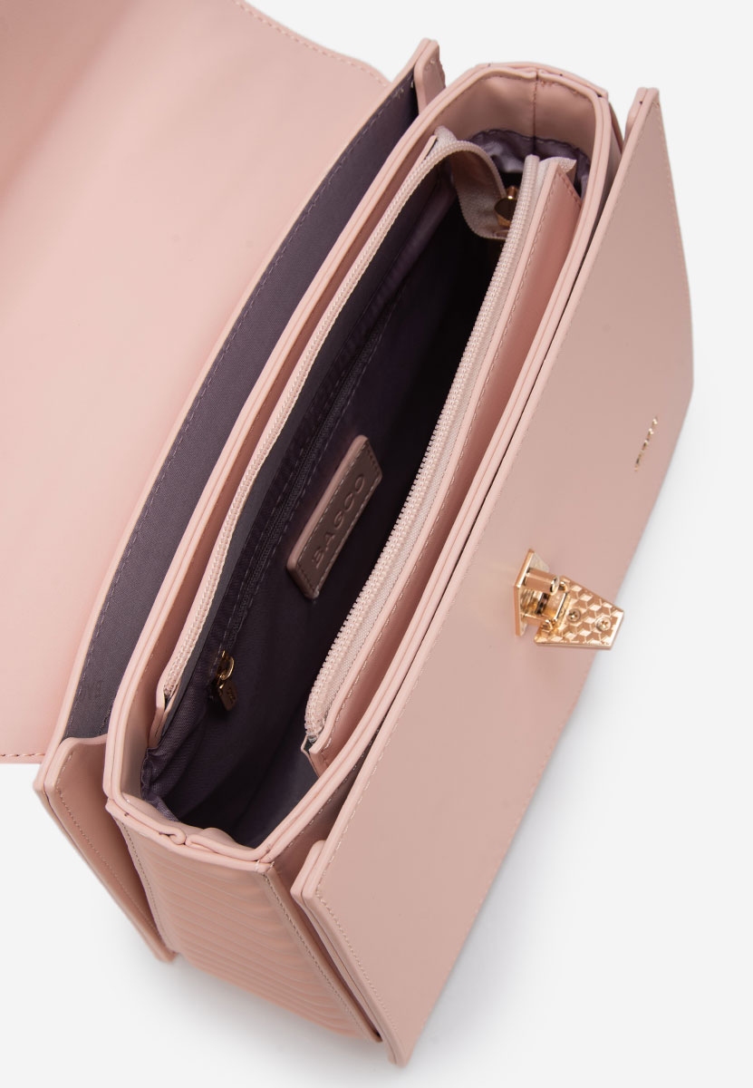 Borsa a mano Malvinia rosa