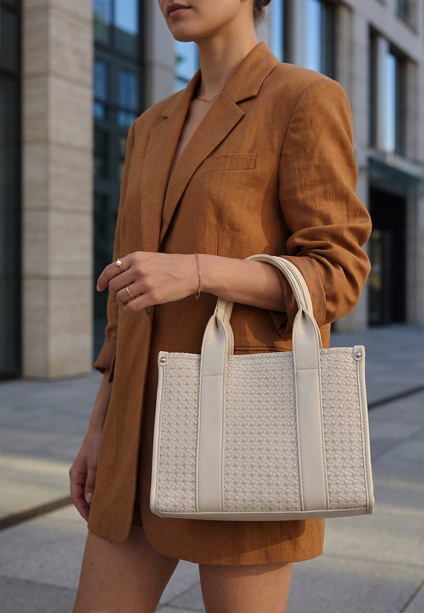 Borsa a mano Aulelila bej