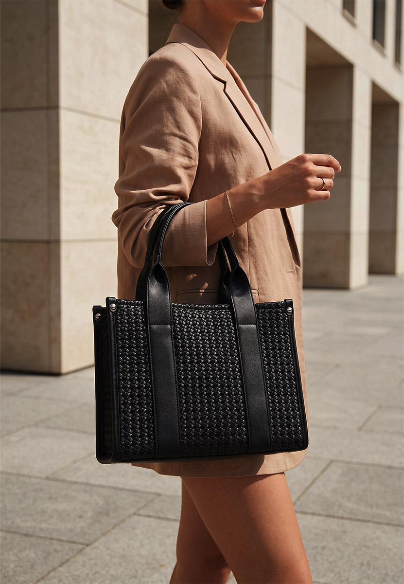 Borsa a mano Aulelila neagra
