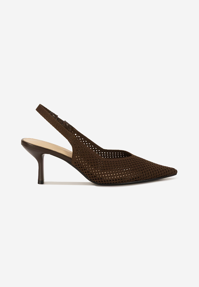 Décolleté Slingback Maldivia marrone