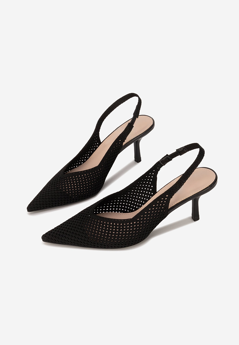 Décolleté Slingback Maldivia nero