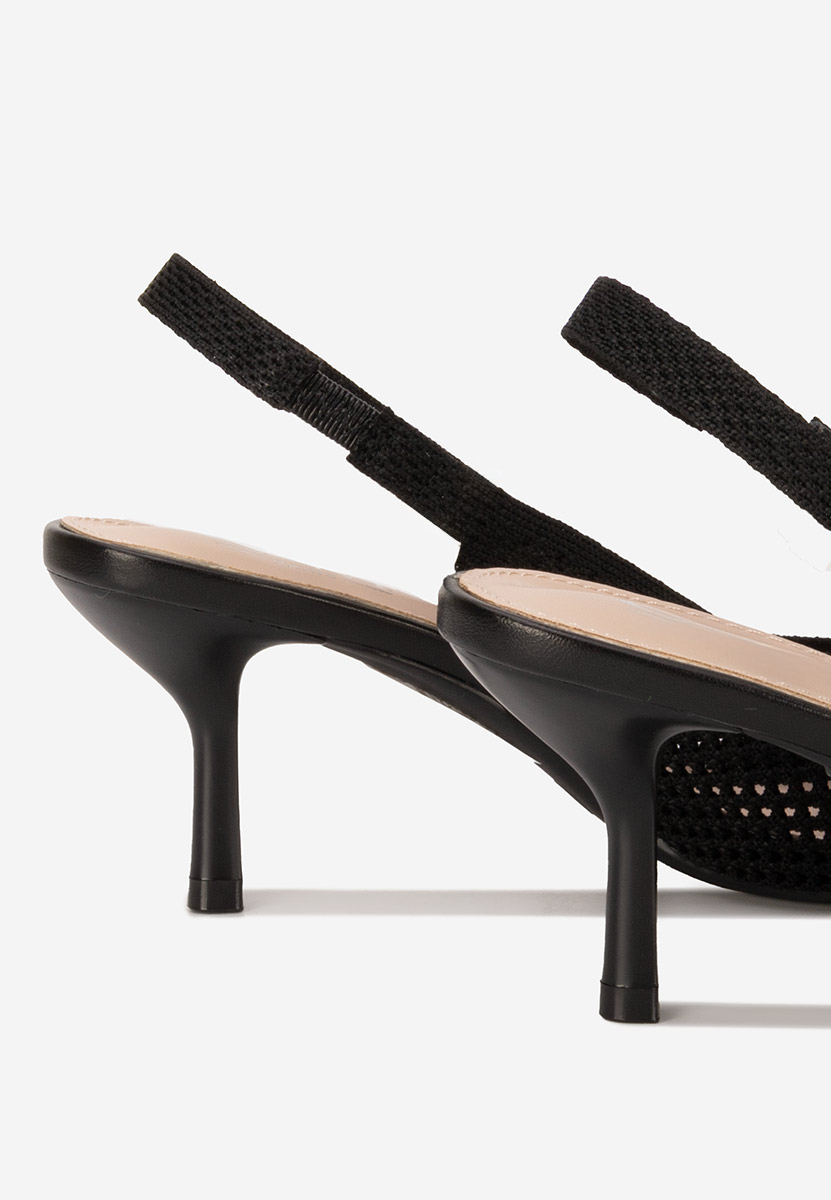 Décolleté Slingback Maldivia nero