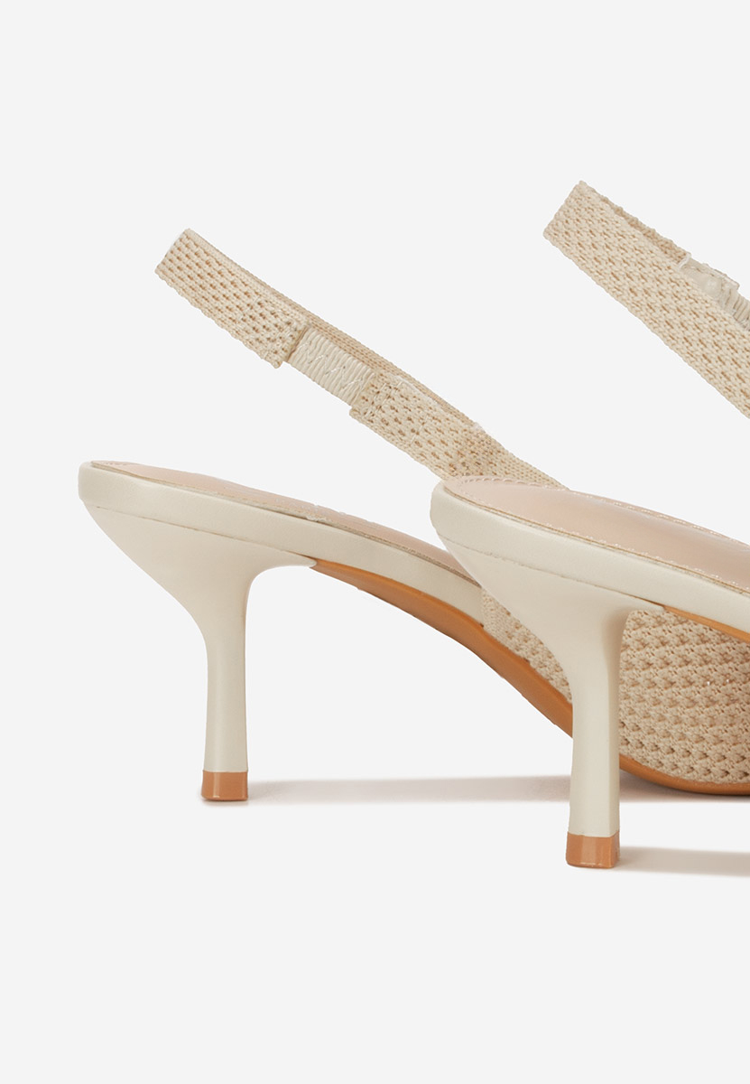 Décolleté Slingback Maldivia beige