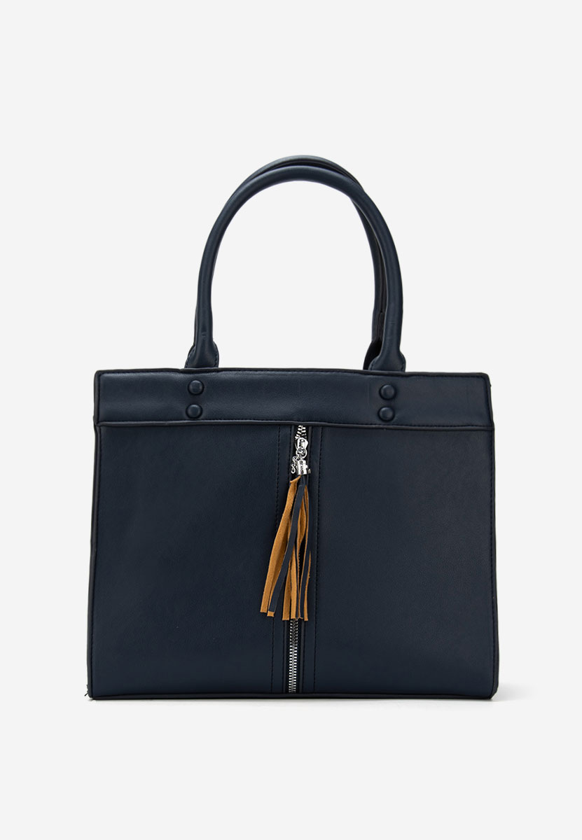 Borsa a mano Iolandia blu marine