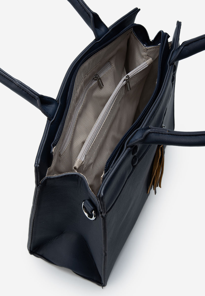Borsa a mano Iolandia blu marine