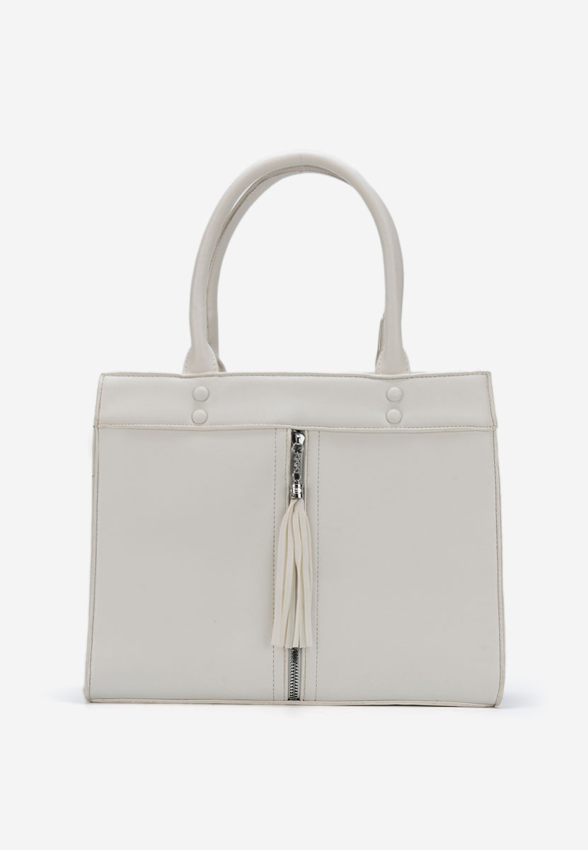 Borsa a mano Iolandia bianca
