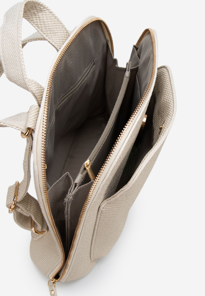 Zaino da donna Aishia beige