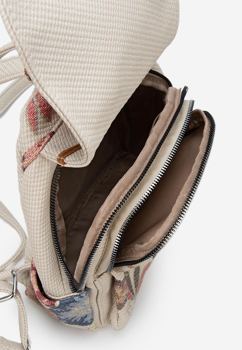 Zaino da donna Silvia Rosa 25H093 V5 beige