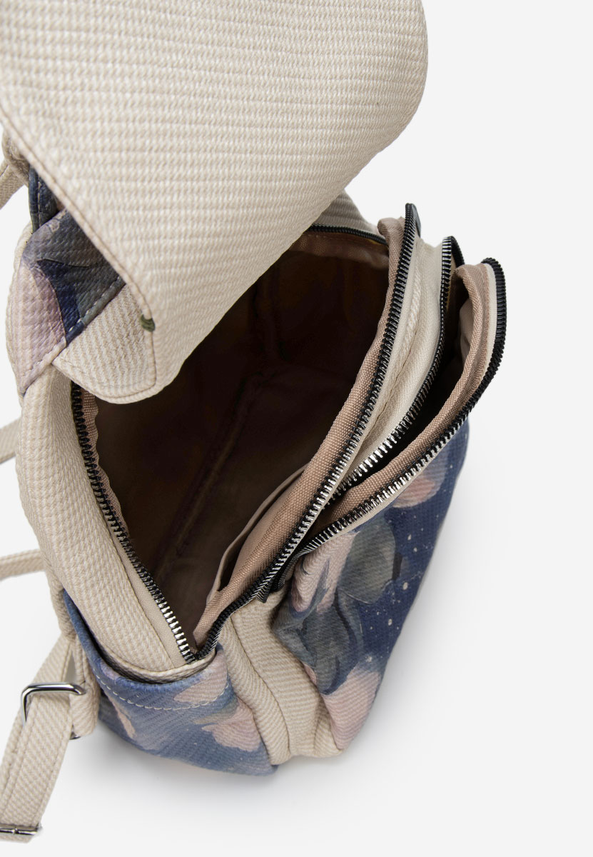 Zaino da donna Silvia Rosa 25H092 V5 beige