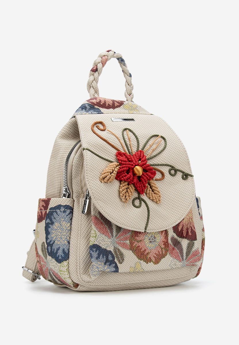 Zaino da donna Silvia Rosa 25H092 V6 beige