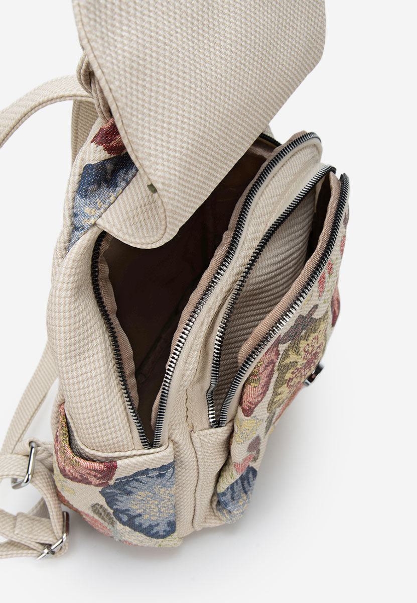 Zaino da donna Silvia Rosa 25H092 V6 beige