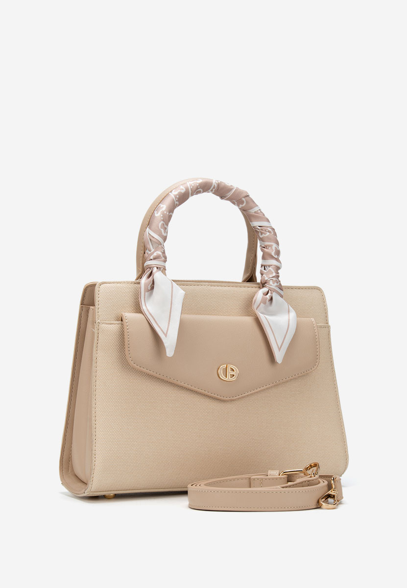 Borsa da ufficio Sileya beige