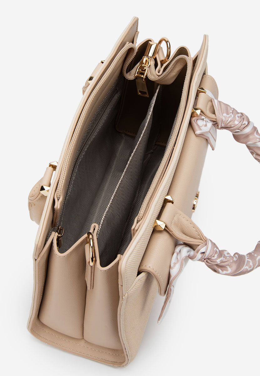 Borsa da ufficio Sileya beige
