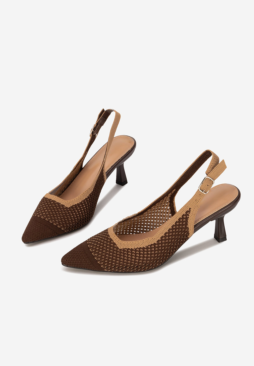 Décolleté Slingback Rabiella marrone
