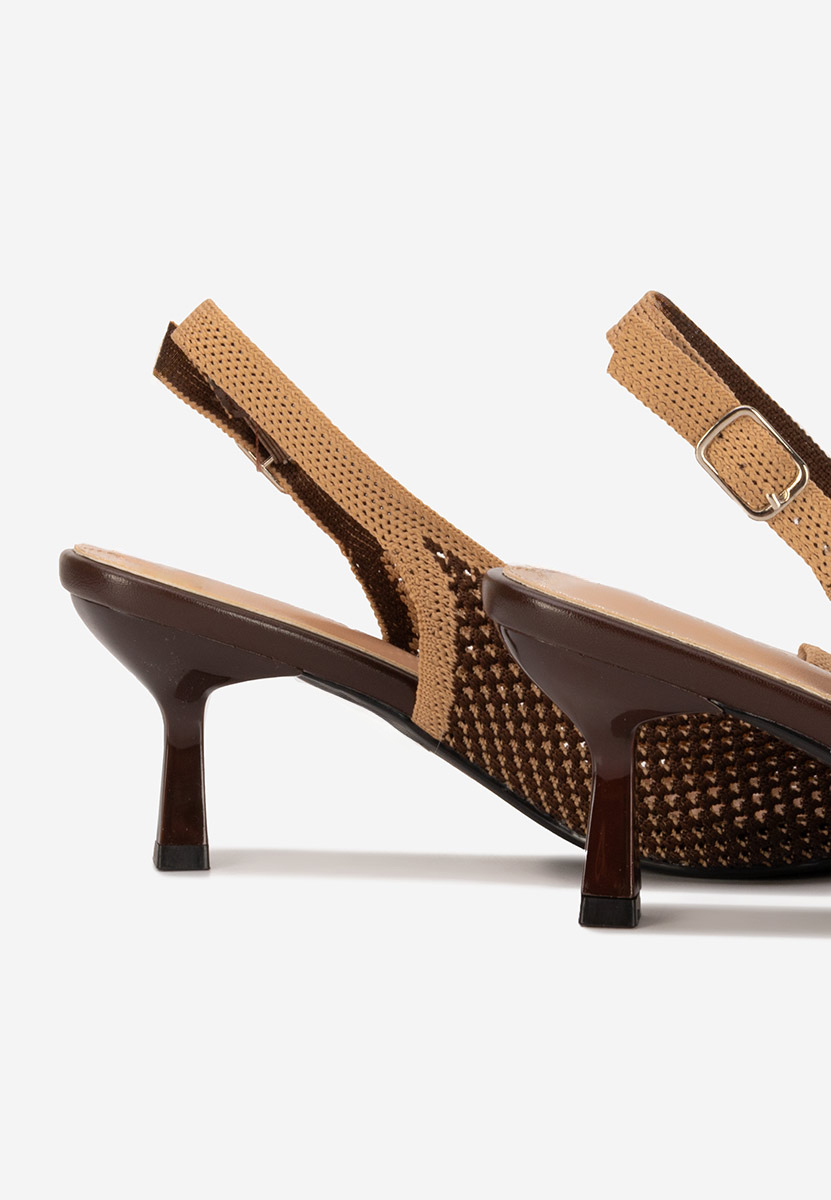 Décolleté Slingback Rabiella marrone