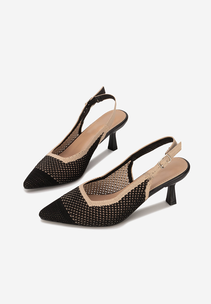 Décolleté Slingback Rabiella nero