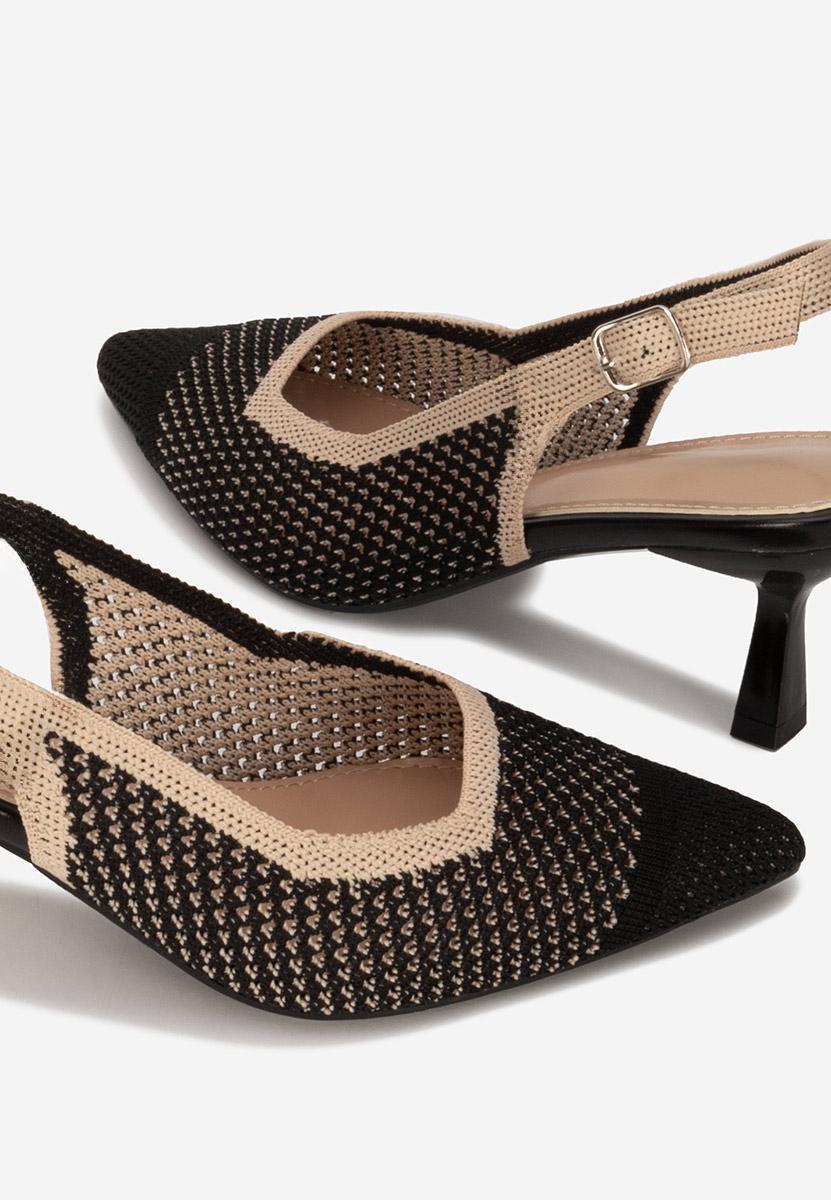Décolleté Slingback Rabiella nero
