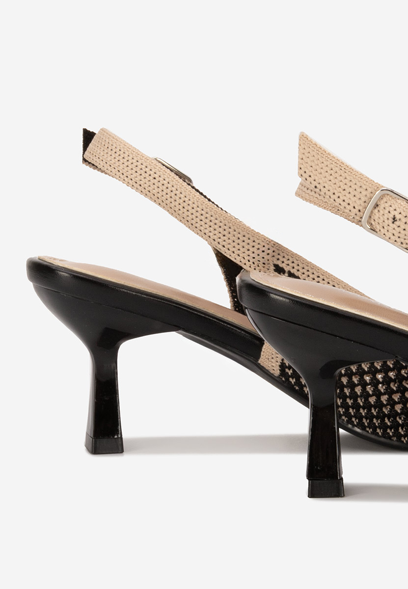 Décolleté Slingback Rabiella nero