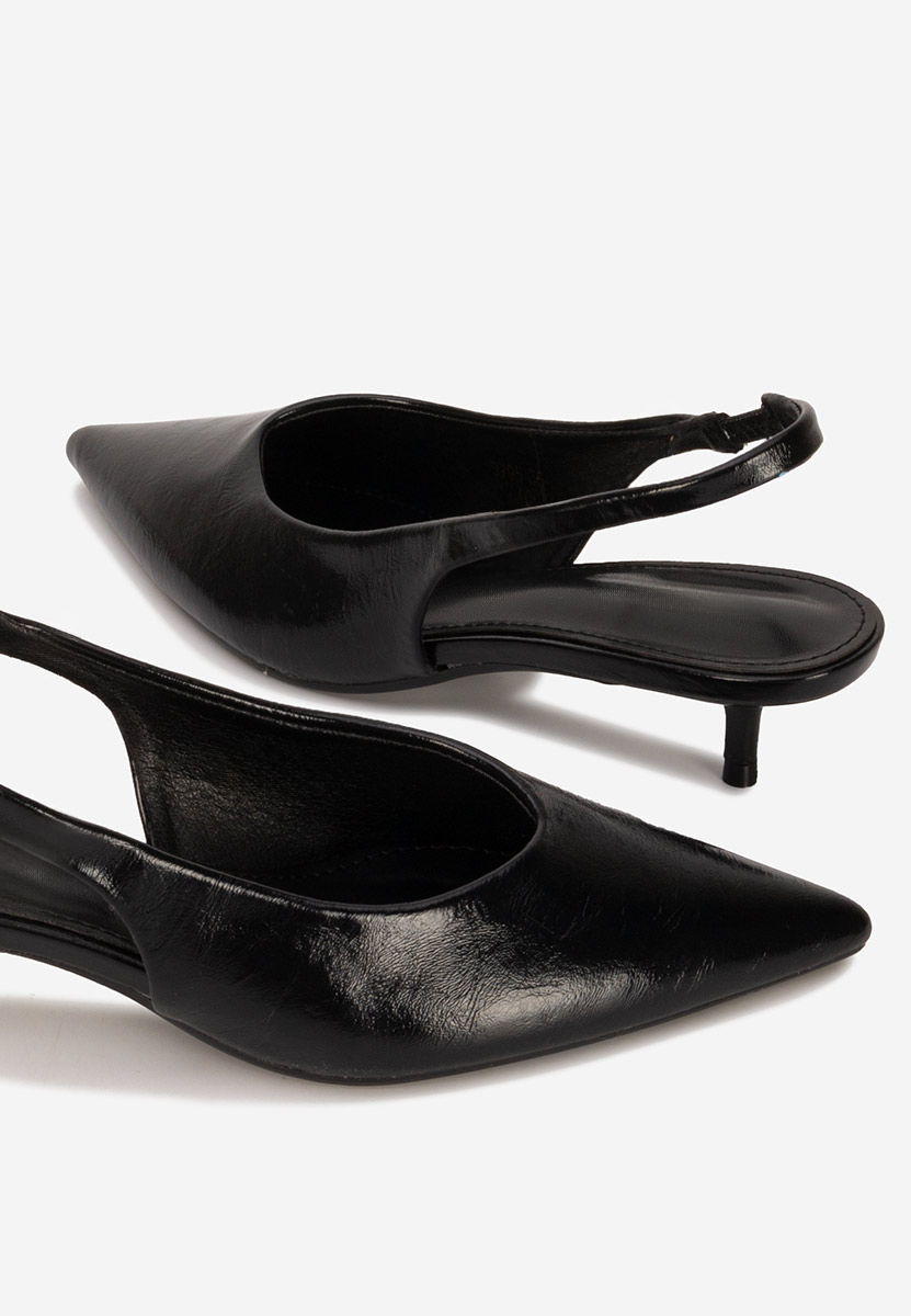Décolleté Slingback Nirvania nero