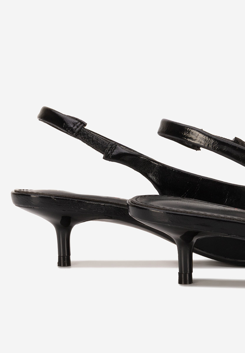 Décolleté Slingback Nirvania nero