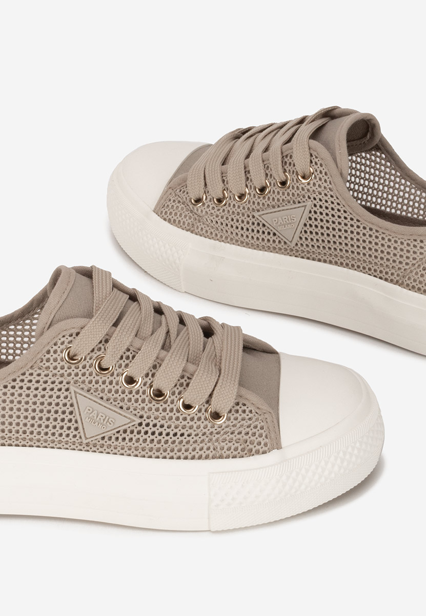 Scarpe da ginnastica donna Fanita cachi