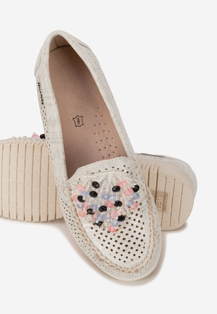 Mocassini da donna Lynna V3 beige