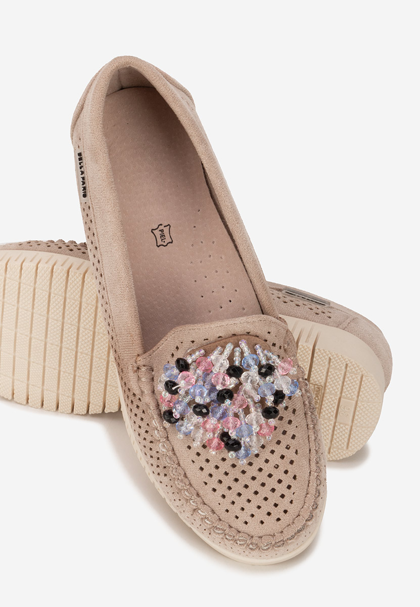 Mocassini da donna Lynna V2 beige