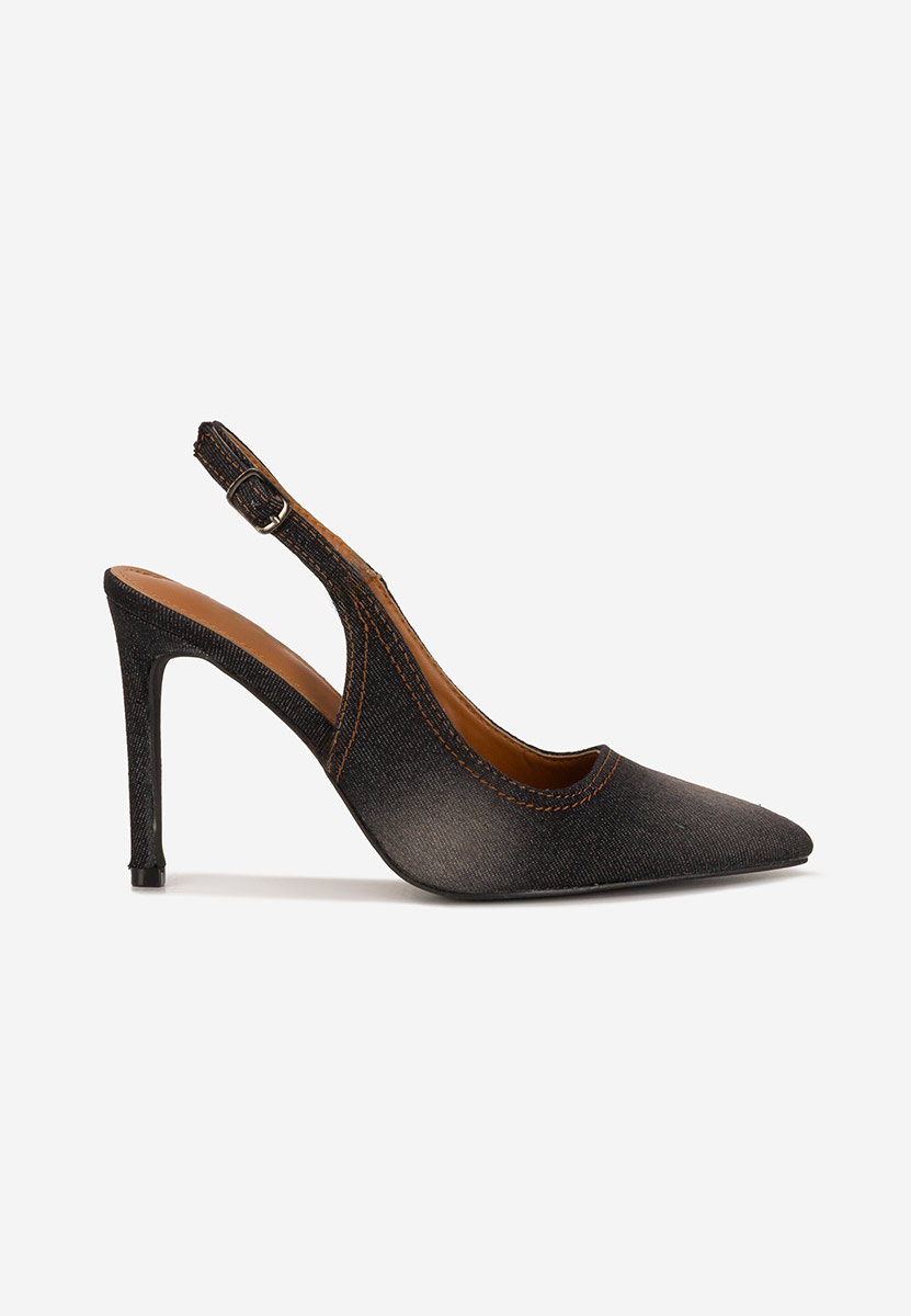Décolleté Slingback Aliomia nero