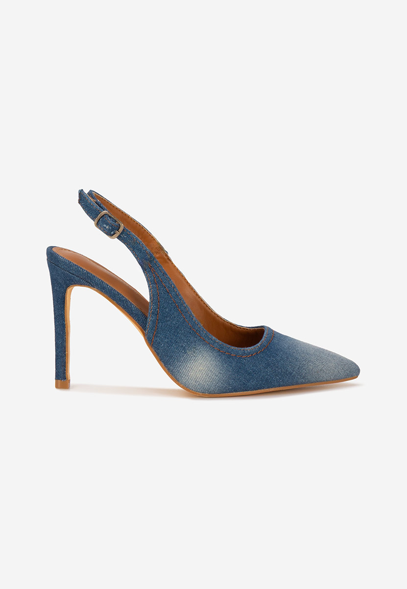 Décolleté Slingback Aliomia denim