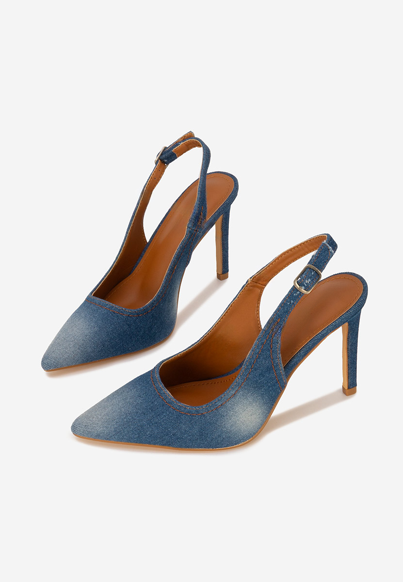 Décolleté Slingback Aliomia denim