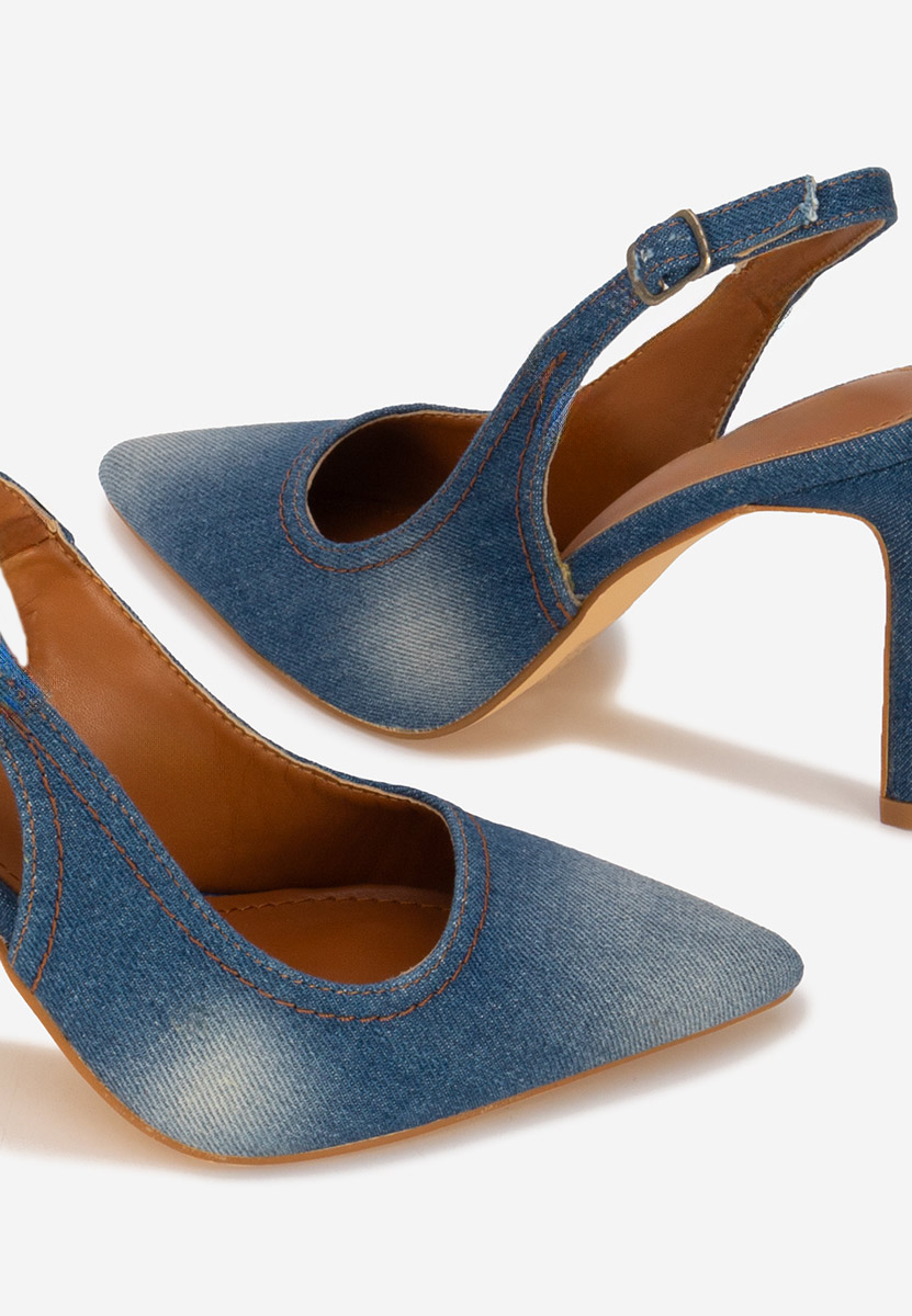 Décolleté Slingback Aliomia denim