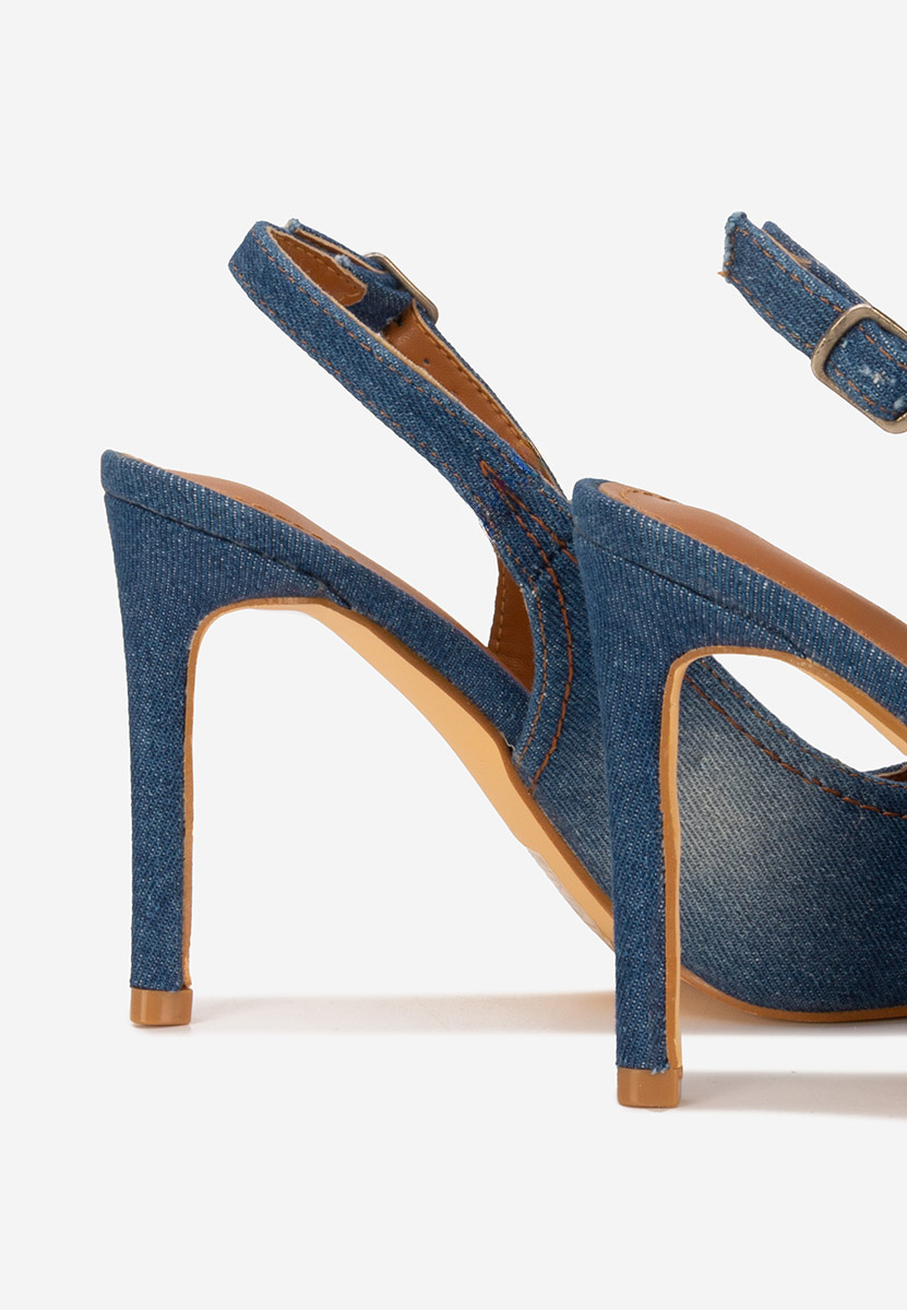Décolleté Slingback Aliomia denim