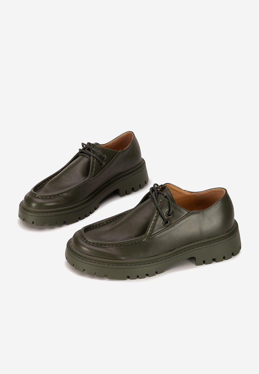 Scarpe basse donna Grinora verdi