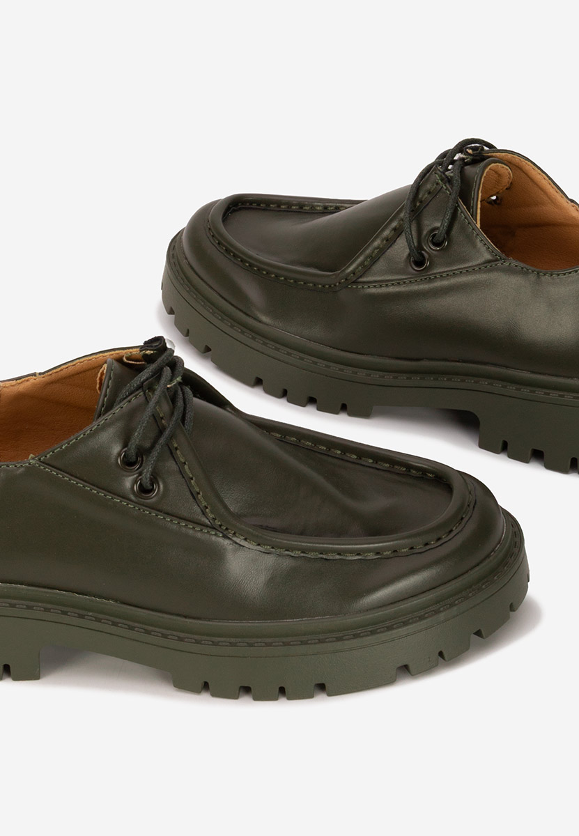 Scarpe basse donna Grinora verdi