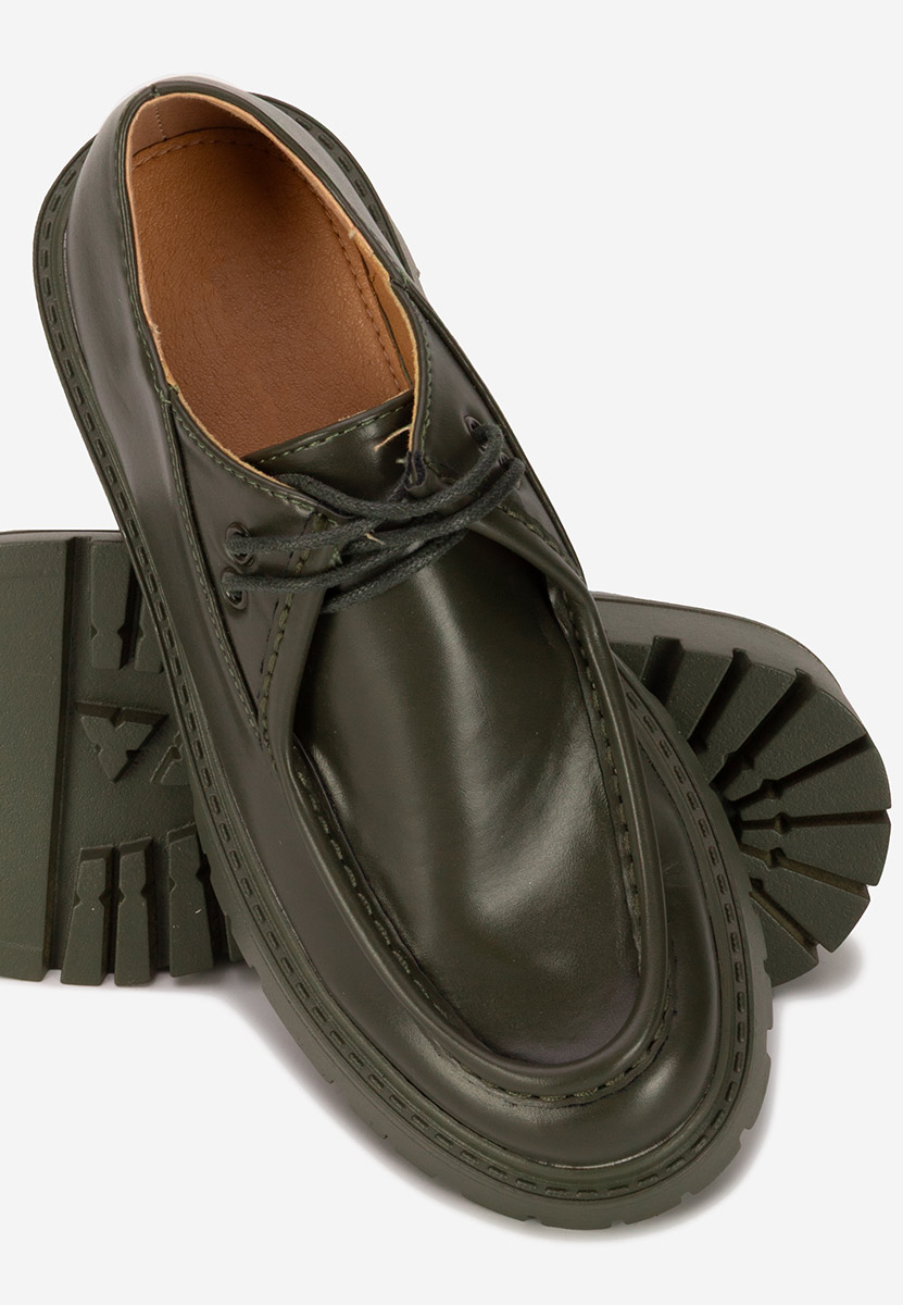 Scarpe basse donna Grinora verdi