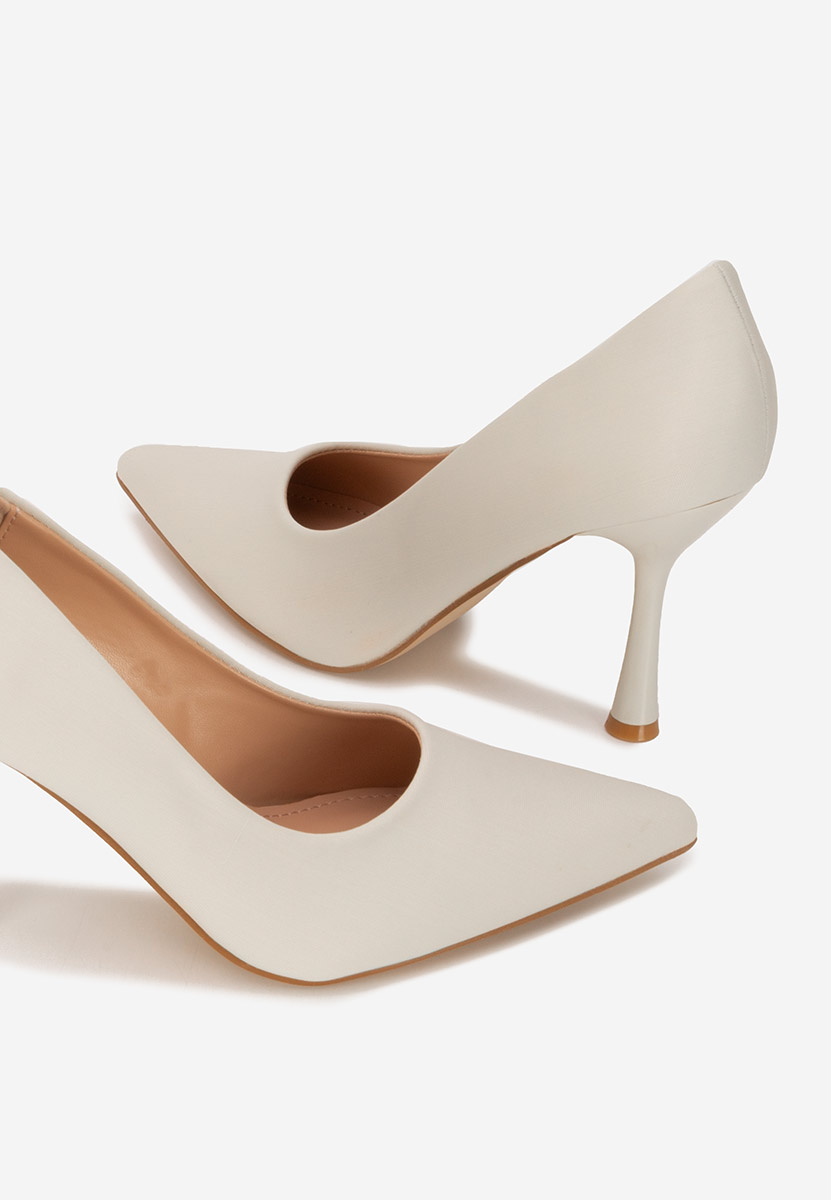 Décolleté tacco a spillo Anuria beige