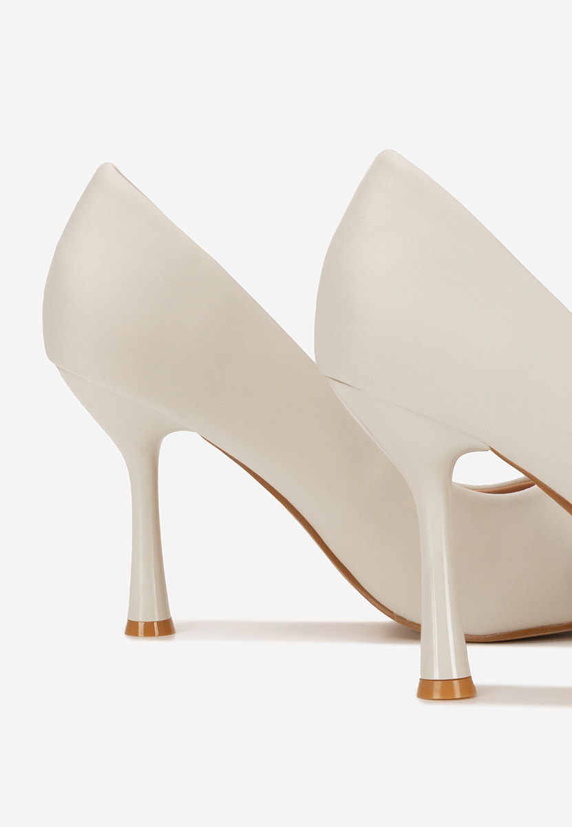 Décolleté tacco a spillo Anuria beige