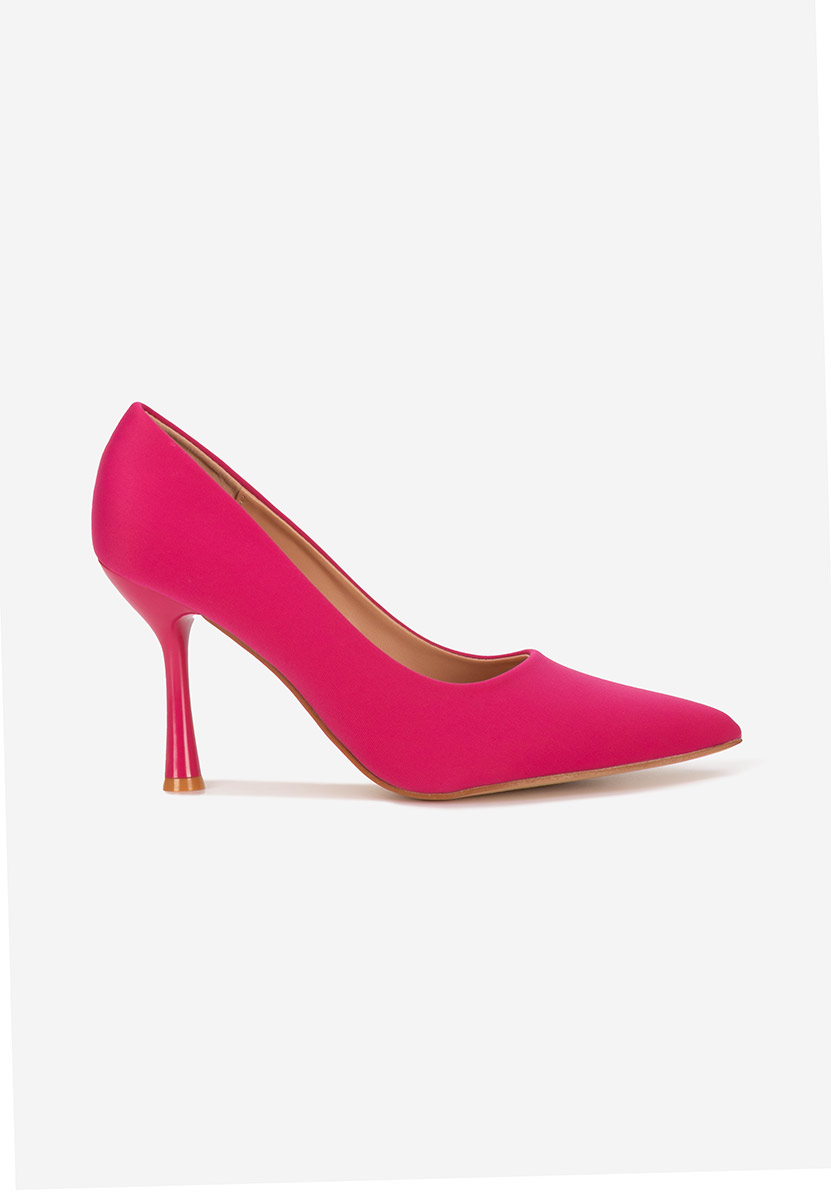 Décolleté tacco a spillo Anuria fucsia