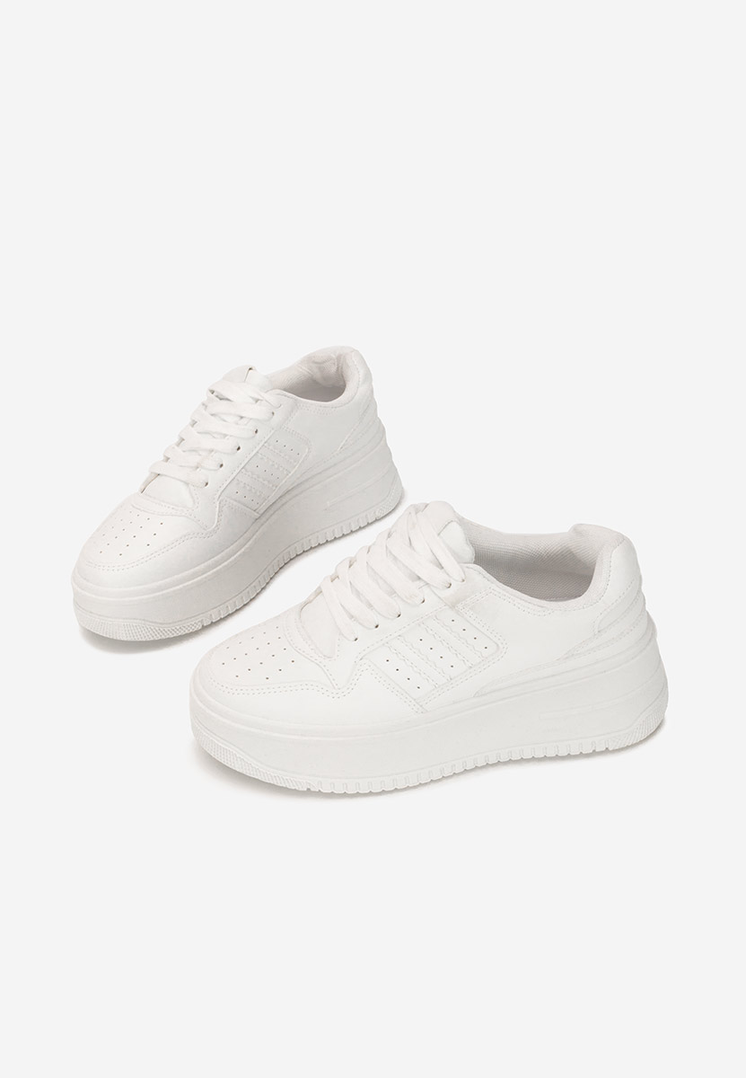 Sneakers con plateau Liorna bianchi