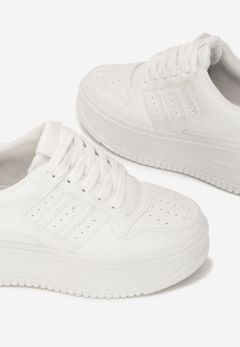 Sneakers con plateau Liorna bianchi